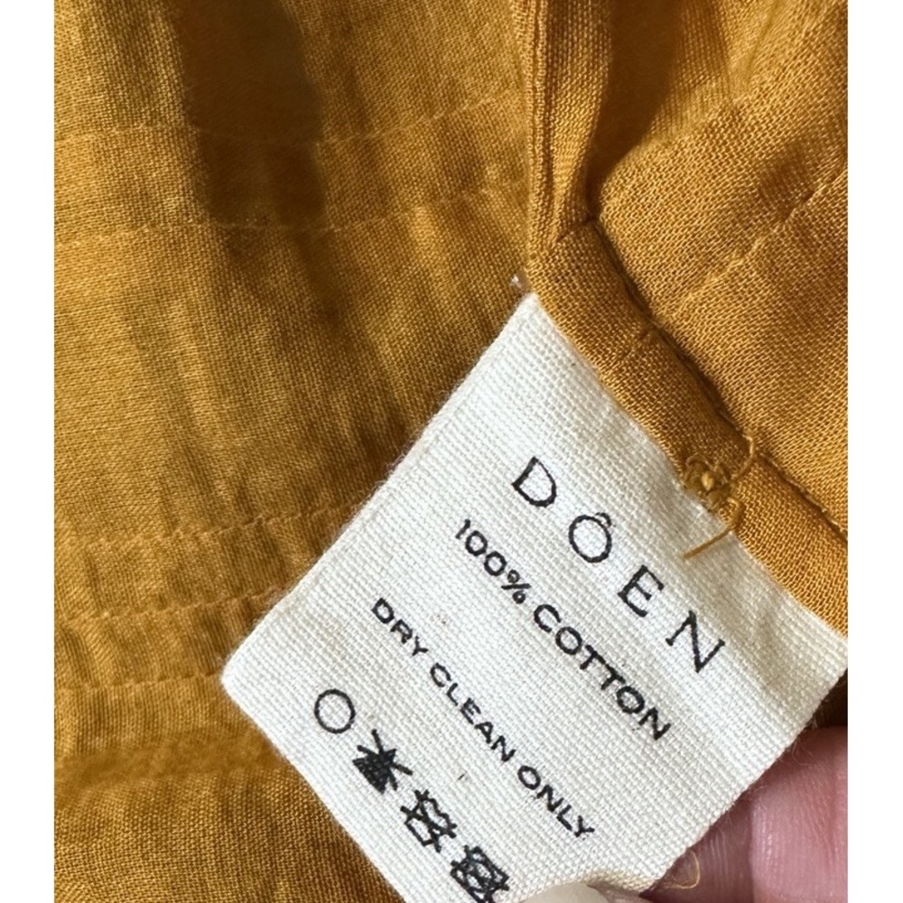 Women’s Long Sleeve Midi Dress in Burnt Orange - Picture 12 of 15